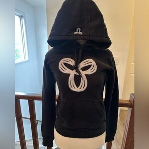 TNA Hoodie - XS - Black